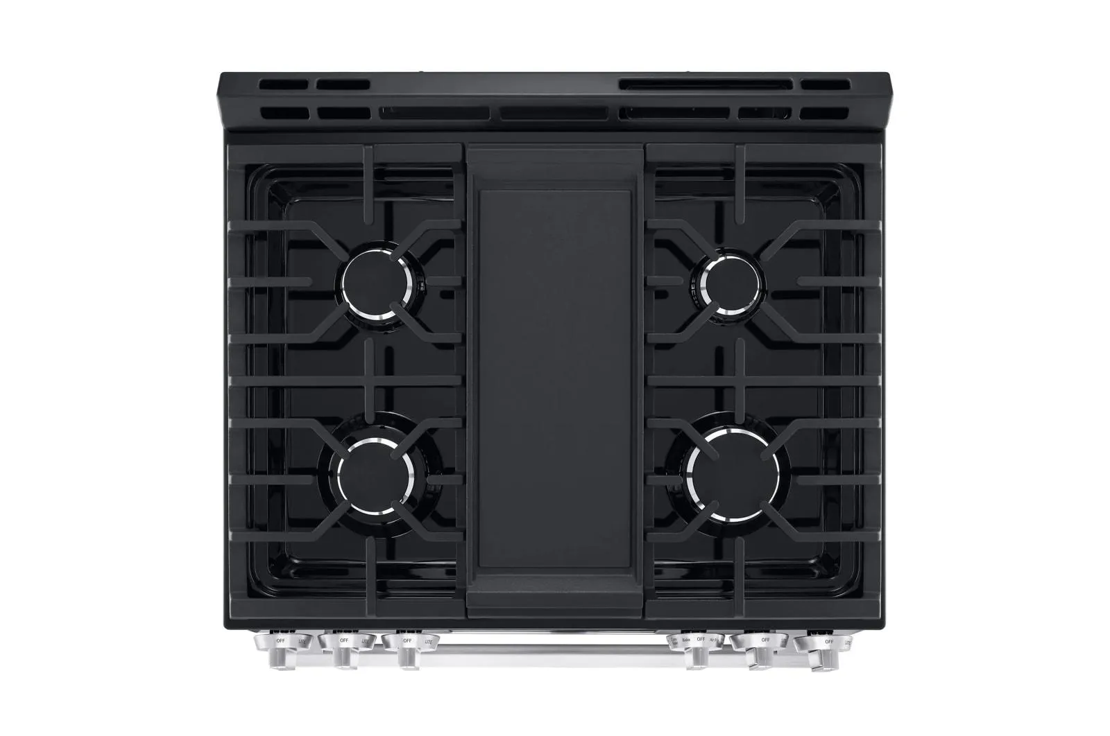 Lg LSGL5833X 5.8 Cu. Ft. Smart Gas Slide-In Range With Convection, Air Fry And Easyclean