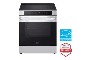 Lg LSIL6332FE 6.3 Cu. Ft. Smart Induction Slide-In Range With Convection And Air Fry Slide In Ranges front control slide-in stove