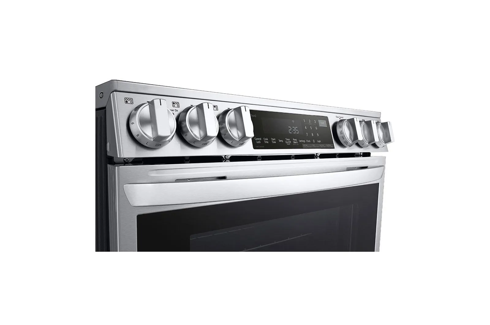 Lg LSIL6336F 6.3 Cu. Ft. Smart Induction Slide-In Range With Instaview, Probake Convection, Air Fry, And Air Sous Vide