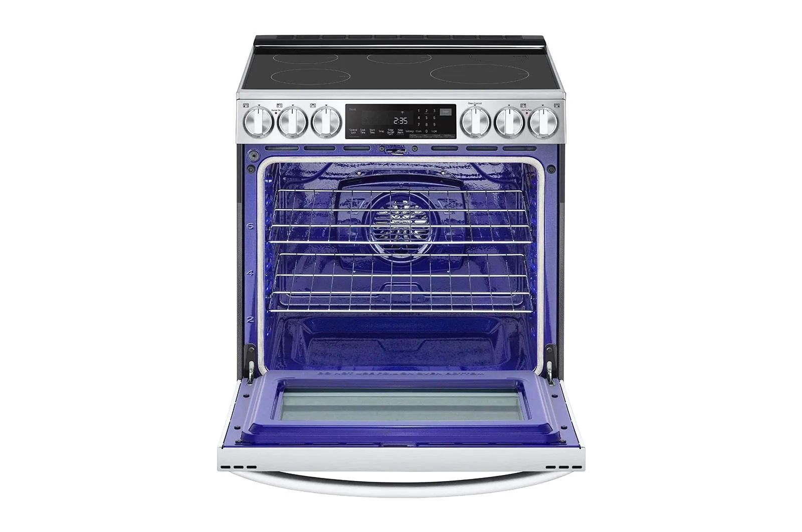 Lg LSIL6336F 6.3 Cu. Ft. Smart Induction Slide-In Range With Instaview, Probake Convection, Air Fry, And Air Sous Vide