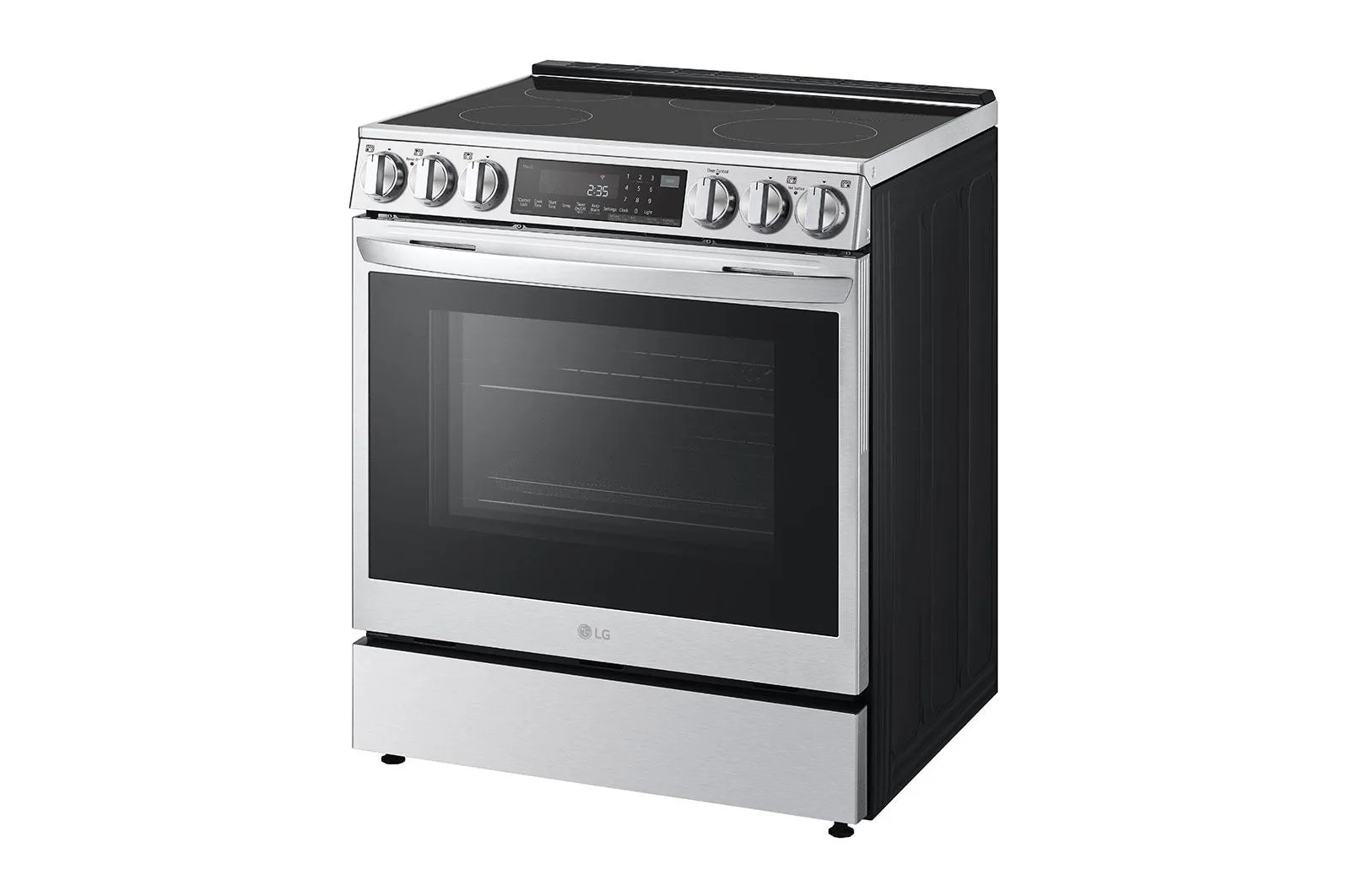 Lg LSIL6336F 6.3 Cu. Ft. Smart Induction Slide-In Range With Instaview, Probake Convection, Air Fry, And Air Sous Vide