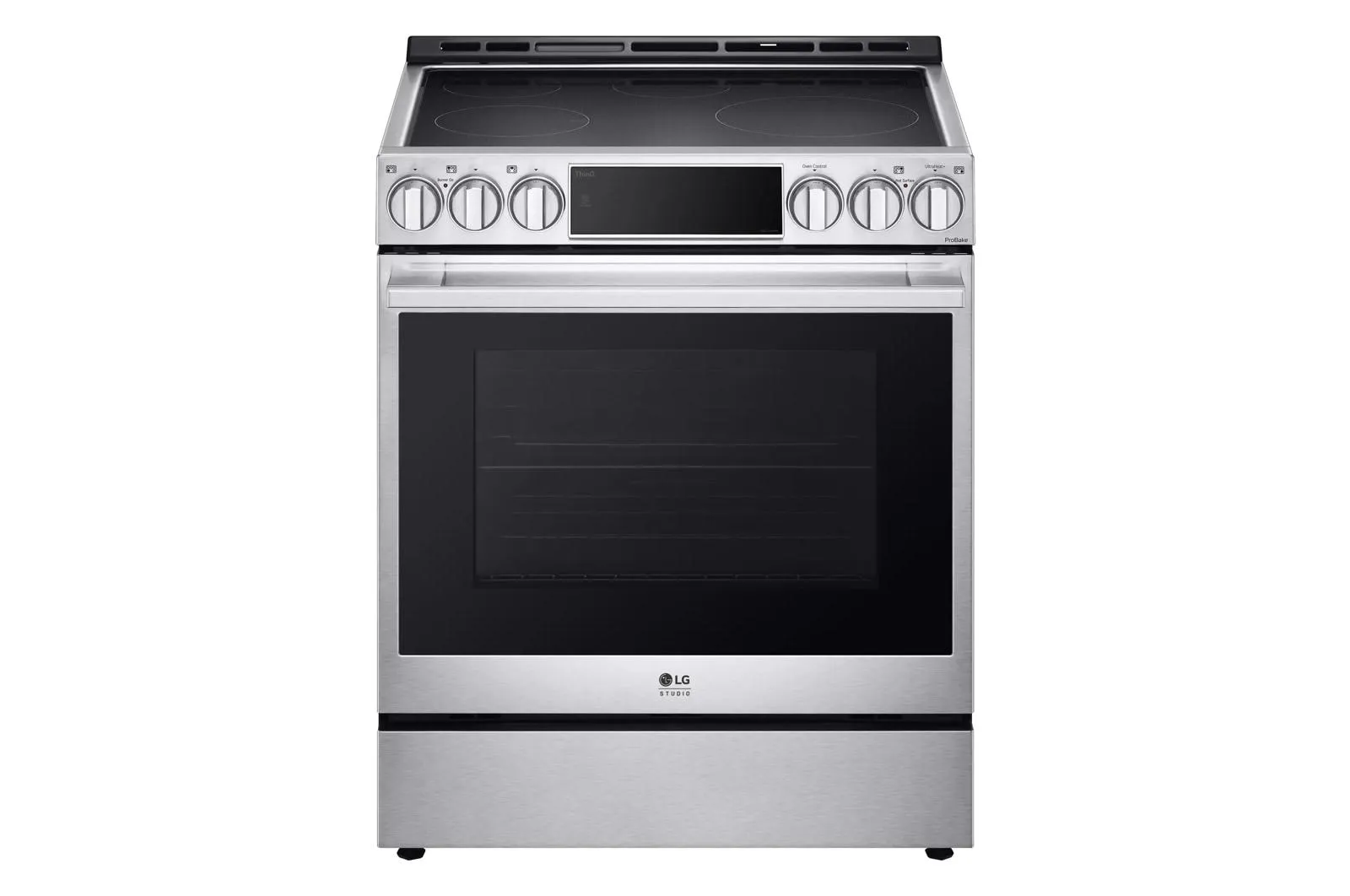 Lg LSIS6338FE Lg Studio 6.3 Cu. Ft. Instaview Induction Slide-In Range With Air Fry And Air Sous Vide Slide In Ranges front control slide-in stove