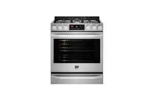 Lg LSSG3016ST Lg Studio 6.3 Cu. Ft. Gas Single Oven Slide-In Range With Probake Convection Slide In Ranges front control slide-in stove