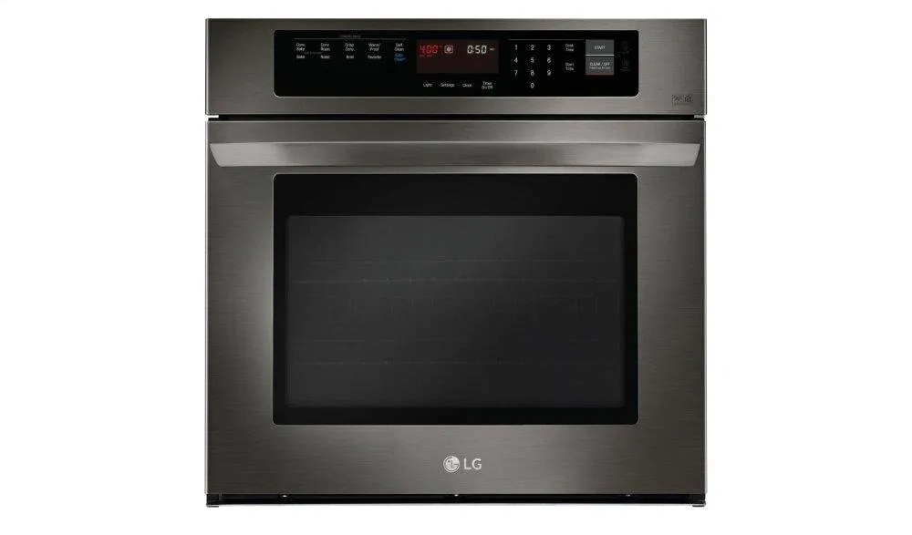 Lg LWS3063BD 4.7 Cu. Ft. Single Built-In Wall Oven Wall Ovens 27 inch wall oven built-in