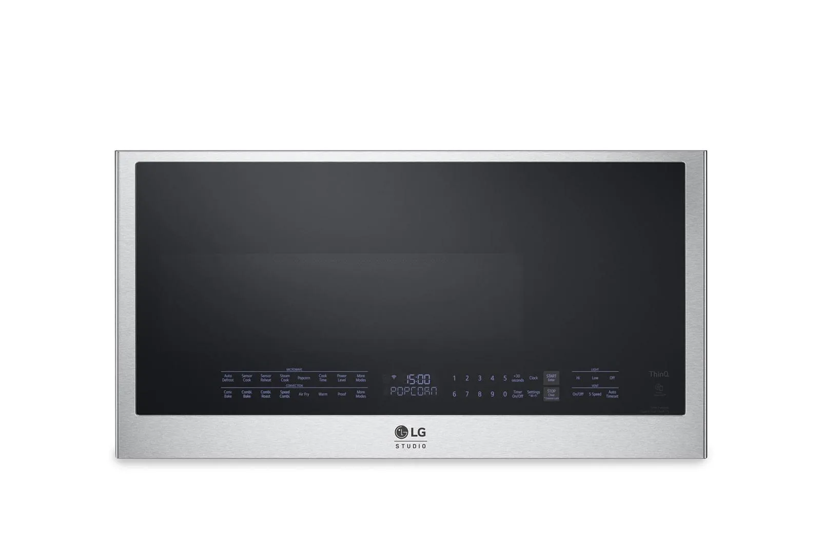 Lg MHES1738F Lg Studio 1.7 Cu. Ft. Over-The-Range Convection Microwave Oven With Air Fry Over The Range Microwaves convection over-the-range microwave