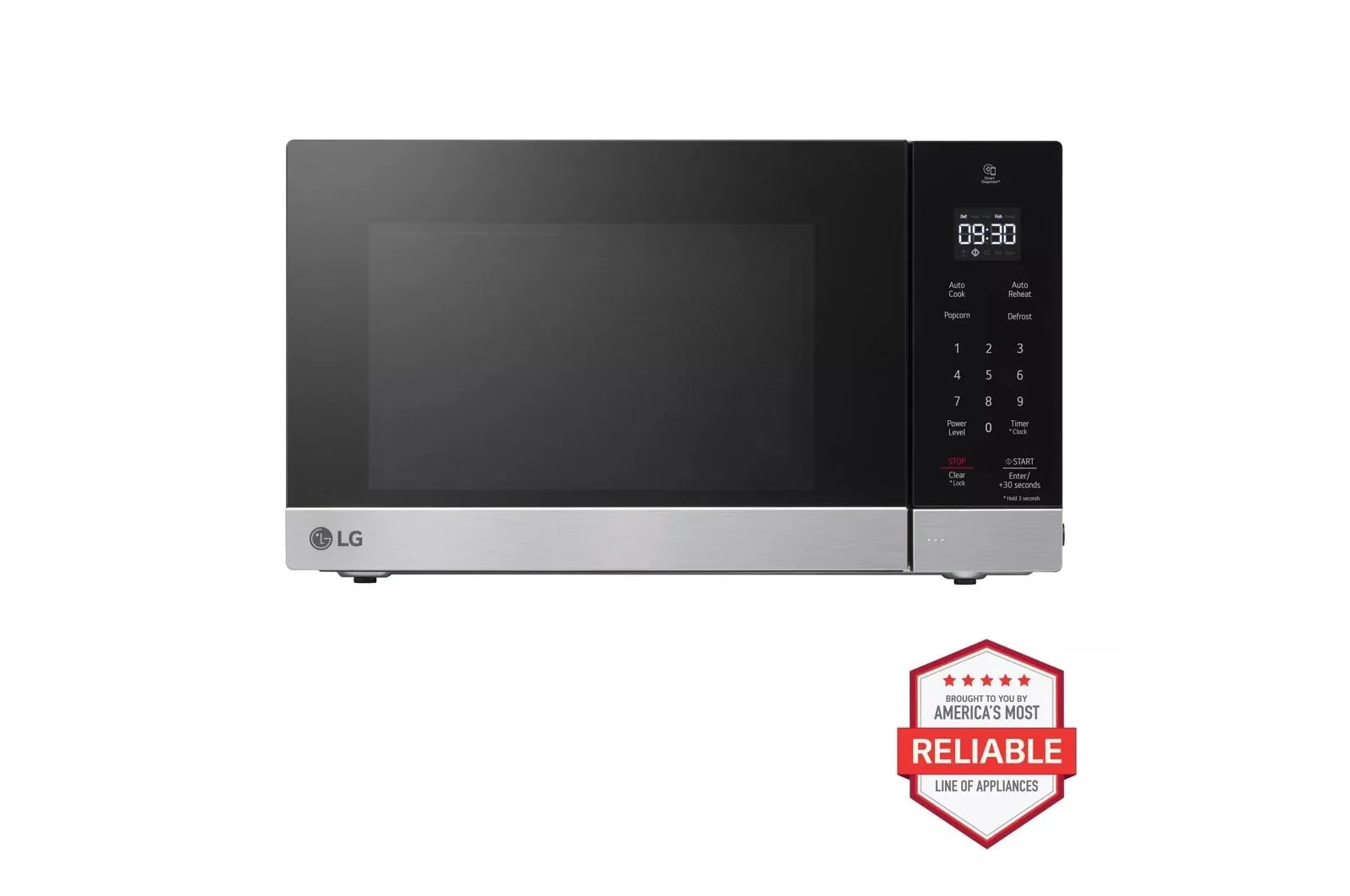 Lg MSER0990S 0.9 Cu. Ft. Neochef&#8482; Countertop Microwave With Smart Inverter Countertop Microwaves compact countertop microwave oven