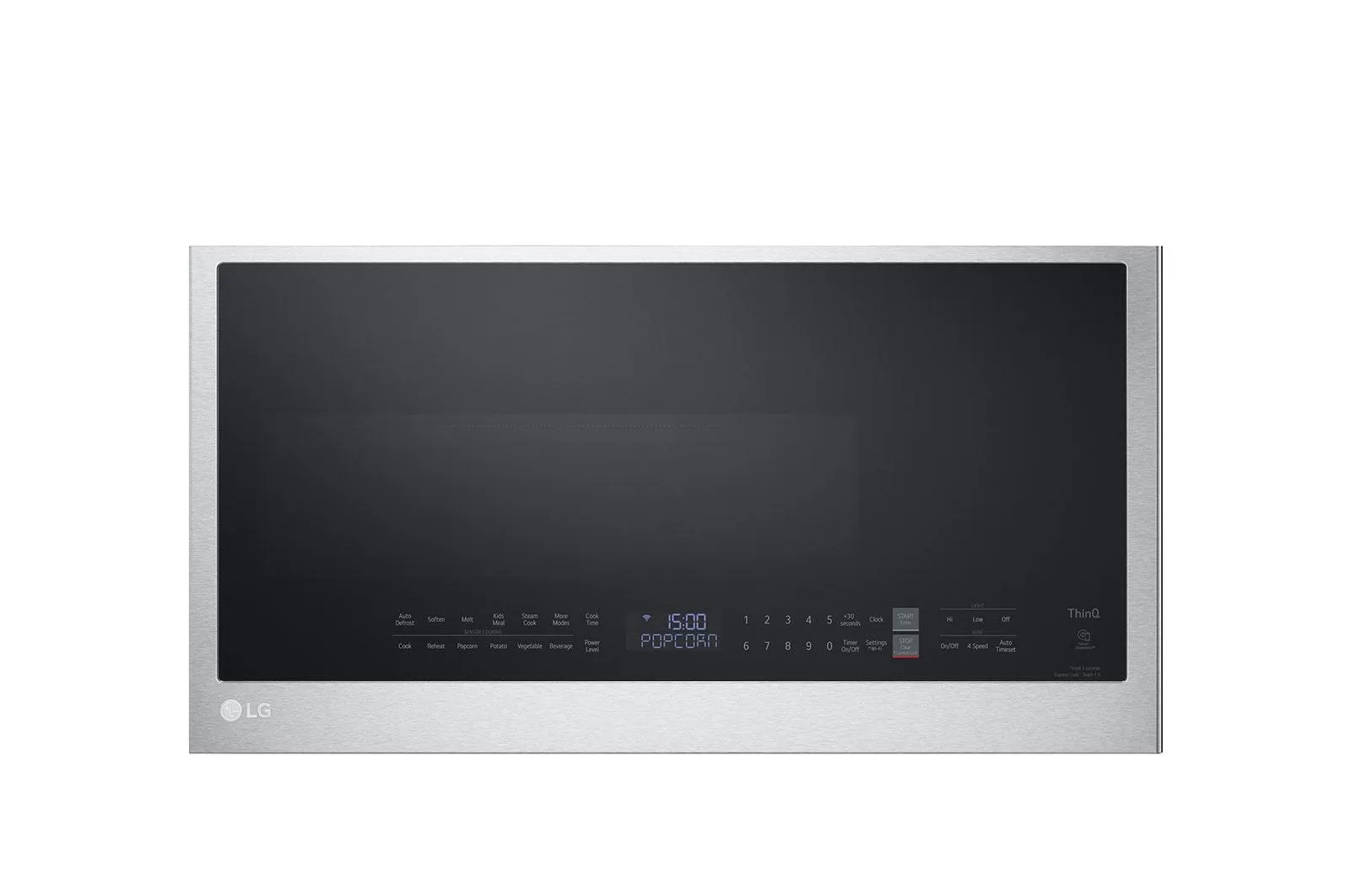 Lg MVEL2033D 2.0 Cu. Ft. Wi-Fi Enabled Over-The-Range Microwave Oven With Easyclean