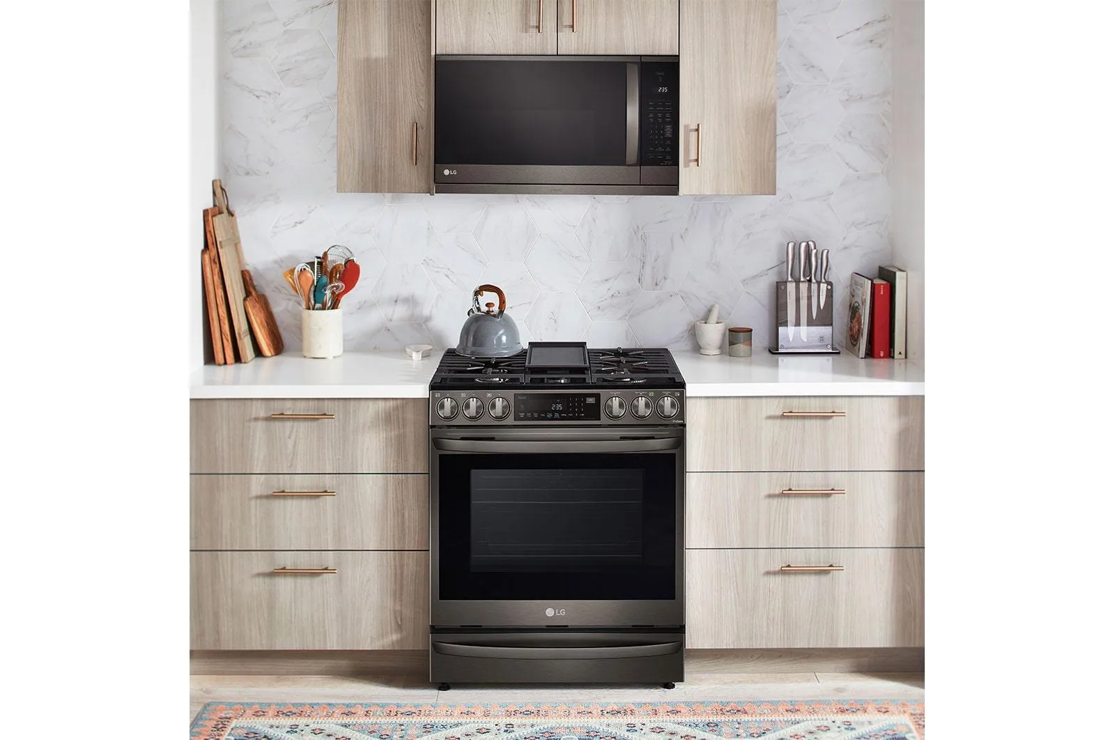 Lg MVEL2125D 2.1 Cu. Ft. Smart Wi-Fi Enabled Over-The-Range Microwave Oven With Extendavent 2.0 & Easyclean