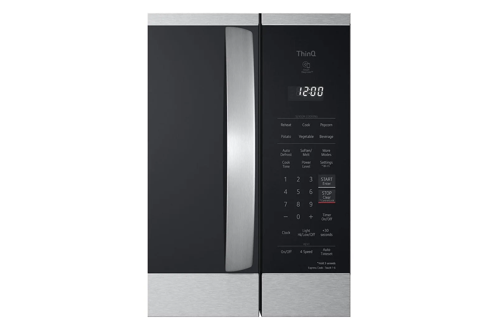 Lg MVEL2125F 2.1 Cu. Ft. Smart Wi-Fi Enabled Over-The-Range Microwave Oven With Extendavent 2.0 & Easyclean