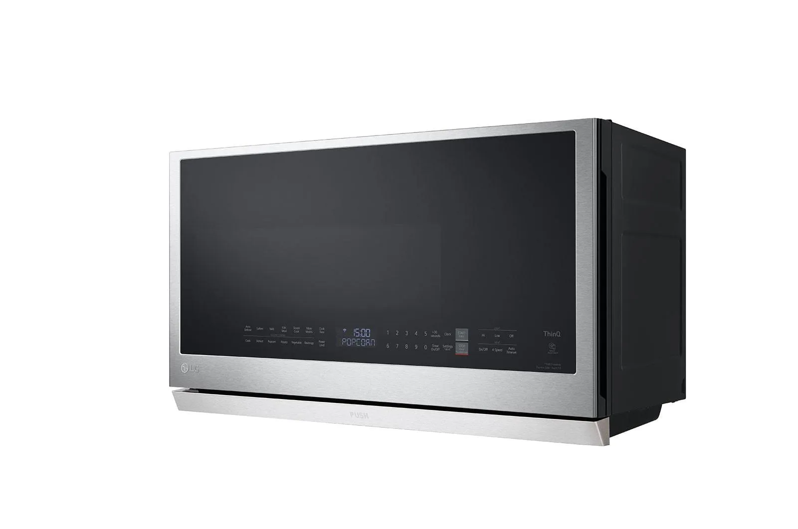 Lg MVEL2137F 2.1 Cu. Ft. Wi-Fi Enabled Over-The-Range Microwave Oven With Easyclean