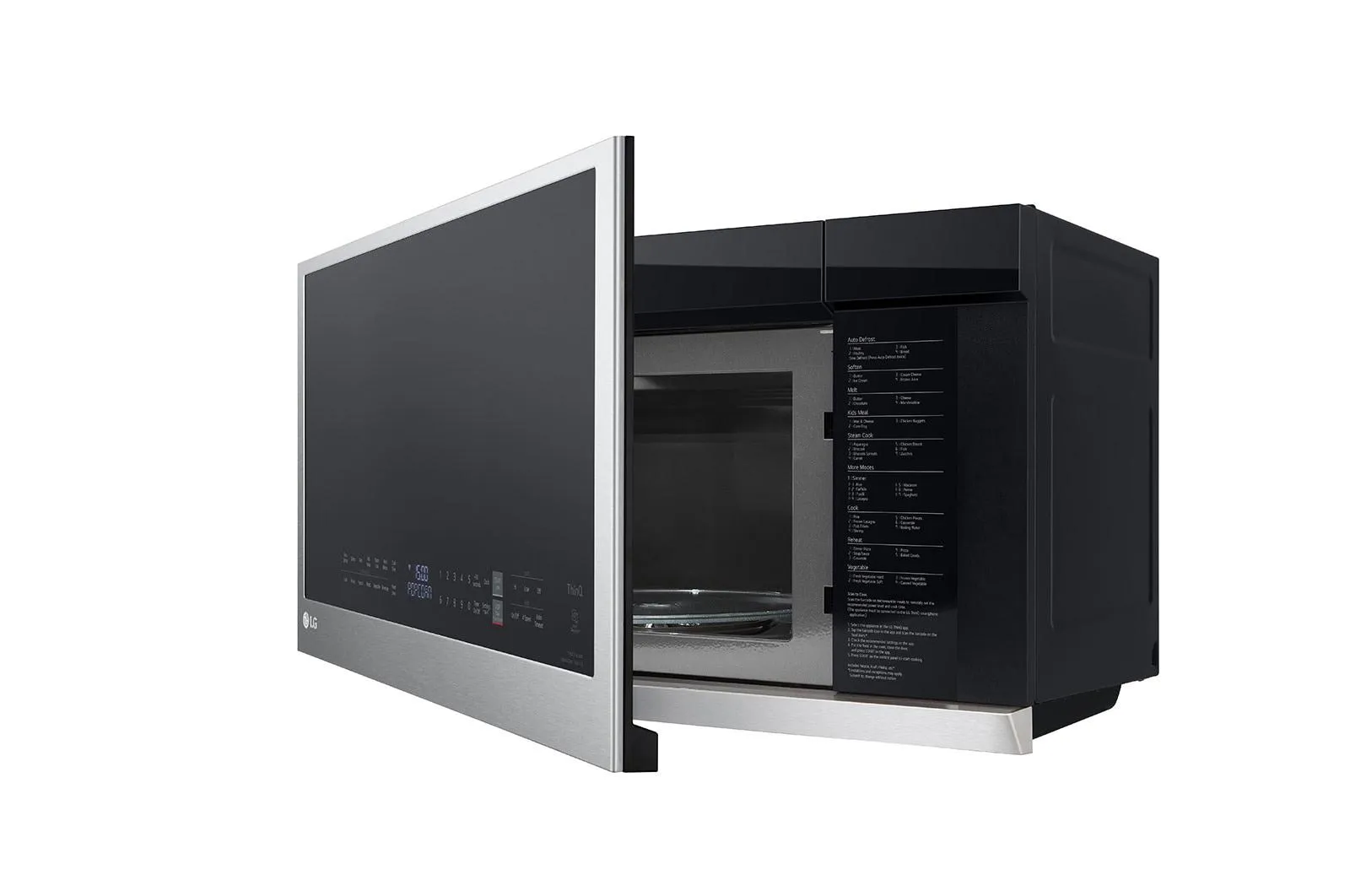 Lg MVEL2137F 2.1 Cu. Ft. Wi-Fi Enabled Over-The-Range Microwave Oven With Easyclean