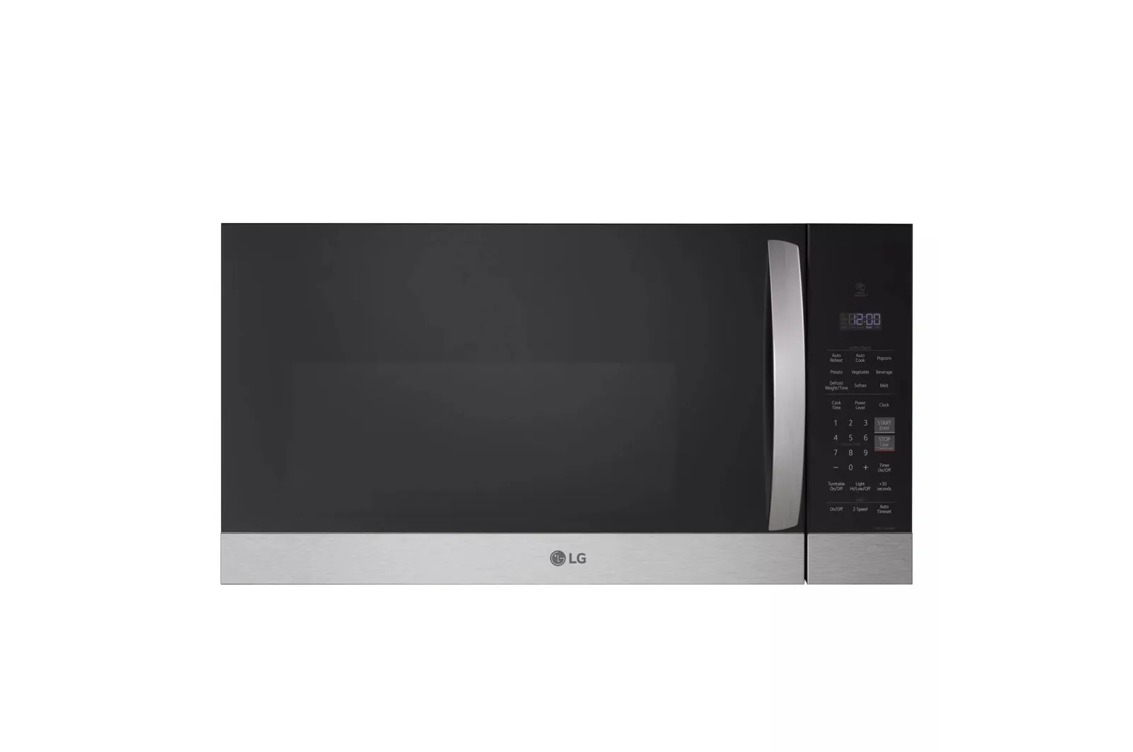 Lg MVEM1721F 1.7 Cu. Ft. Over-The-Range Microwave Oven Microwave Ovens smart sensor microwave oven