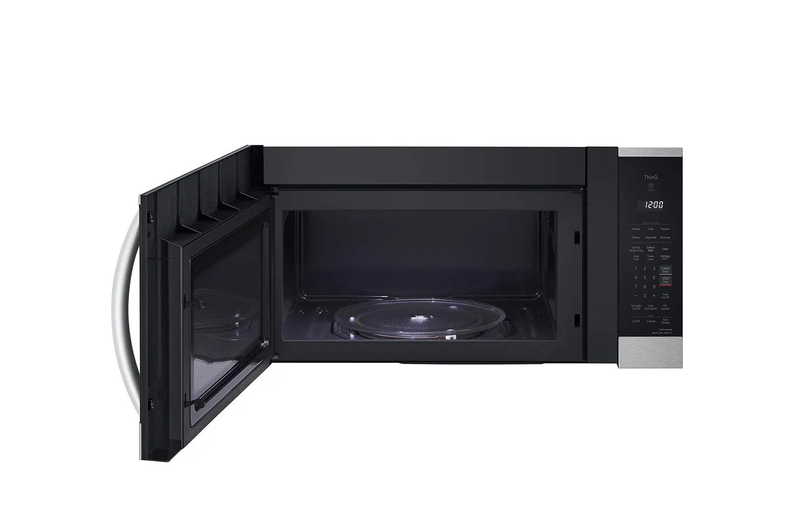 Lg MVEM1825F 1.8 Cu. Ft. Over-The-Range Microwave Oven With Easyclean