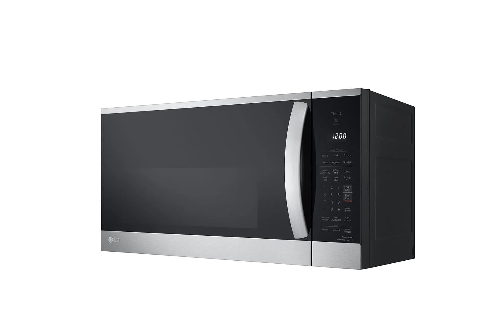 Lg MVEM1825F 1.8 Cu. Ft. Over-The-Range Microwave Oven With Easyclean