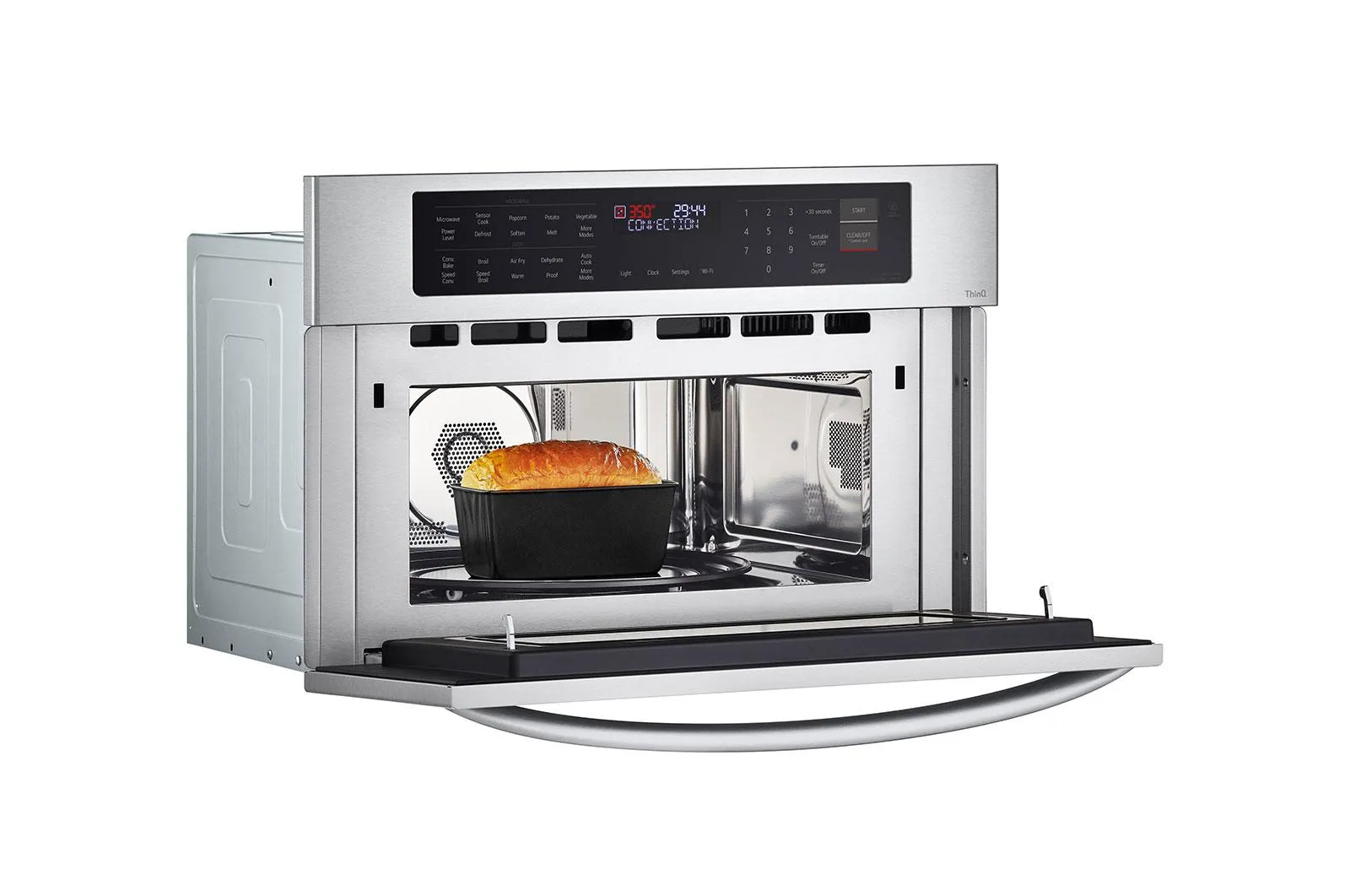 Lg MZBZ1715S 1.7 Cu. Ft. Smart Wi-Fi Enabled Built-In Speed Oven & Microwave