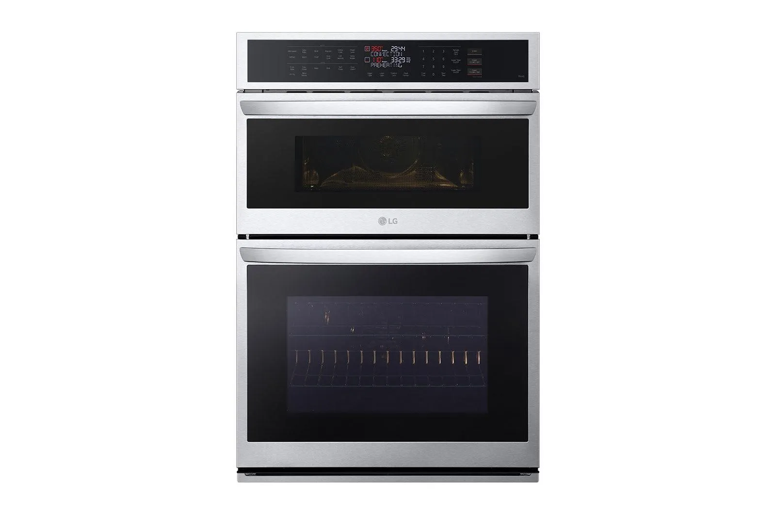 Lg WCEP6423F 1.7/4.7 Cu. Ft. Smart Combination Wall Oven With Convection And Air Fry Wall Ovens oven with smart temperature control