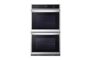 Lg WDEP9427F 9.4 Cu. Ft. Smart Double Wall Oven With Instaview, True Convection, Air Fry, And Steam Sous Vide Double Wall Ovens built-in double oven 30 inch