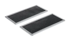 Maytag 6800 Over-The-Range Microwave Grease Filter, 2-Pack - Black-Gray Microwave Accessories microwave mounting hardware kit