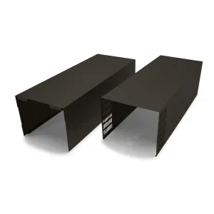 Maytag EXTKIT14HBS Chimney Extension Kit Black Stainless For Wall Mount Hood Accessories charcoal filters for range hoods