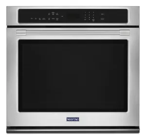 Maytag MEW9527FZ 27-Inch Wide Single Wall Oven With True Convection - 4.3 Cu. Ft. Single Wall Ovens electric wall oven with convection
