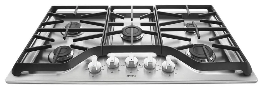Maytag MGC7536DS 36-Inch Wide Gas Cooktop With Power Burner Gas natural gas range with griddle