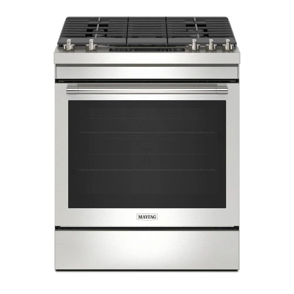 Maytag MGS8800PZ Gas Slide-In Range - 5.8 Cu. Ft. Slide In Ranges front control slide-in stove