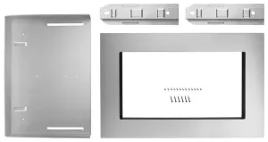 Maytag MK2160AZ Over-The-Range Microwave Trim Kit, Anti-Fingerprint Stainless Steel Microwave Accessories microwave mounting hardware kit