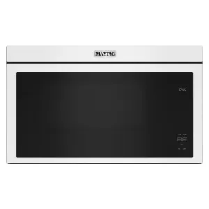 Maytag MMMF6030PW Over-The-Range Flush Built-In Microwave - 1.1 Cu. Ft. Over The Range Microwaves convection over-the-range microwave