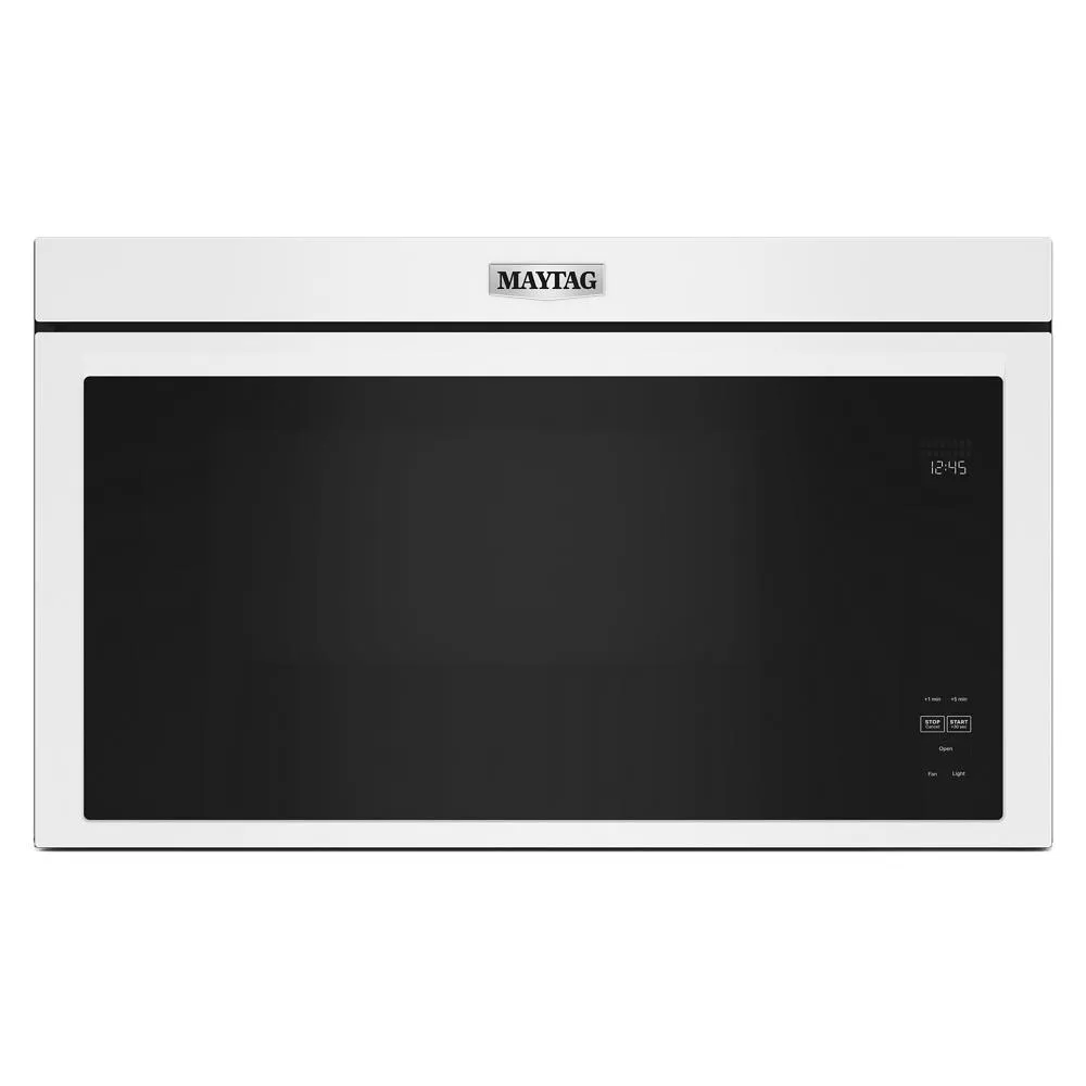 Maytag MMMF6030PW Over-The-Range Flush Built-In Microwave - 1.1 Cu. Ft. Over The Range Microwaves convection over-the-range microwave