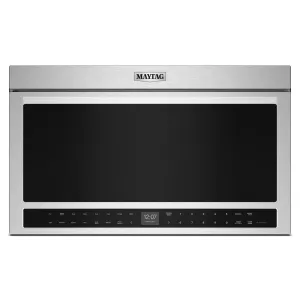 Maytag MMMF8030PZ Flush Mount Over-The-Range Toaster Oven Combination - 1.1 Cu. Ft. Microwave Ovens smart sensor microwave oven