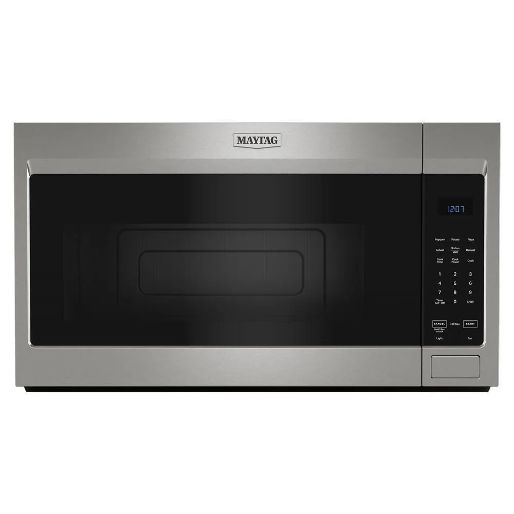 Maytag MMMS4230PZ Over-The-Range Microwave With Non-Stick Interior Coating - 1.7 Cu. Ft. Microwave Ovens smart sensor microwave oven