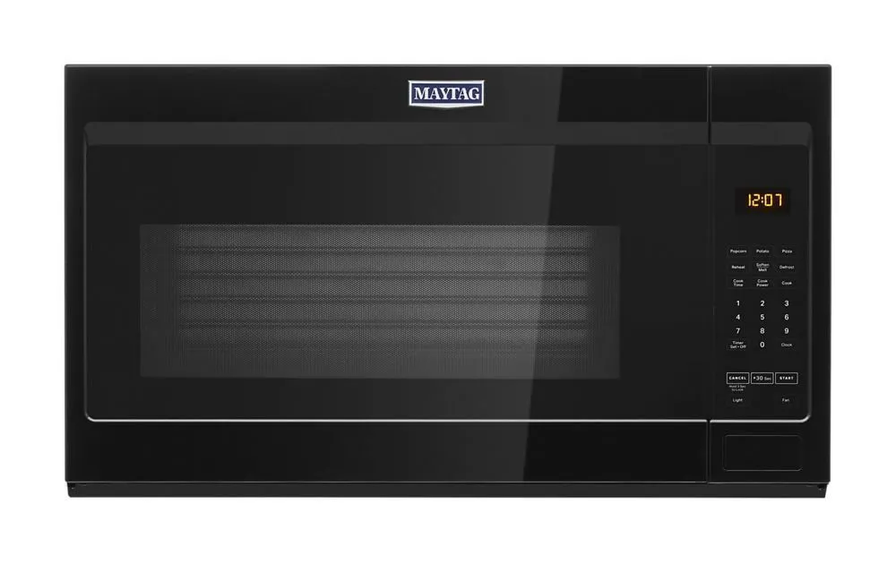 Maytag MMV1175JB Over-The-Range Microwave With Stainless Steel Cavity - 1.9 Cu. Ft. Microwave Ovens large capacity kitchen microwave