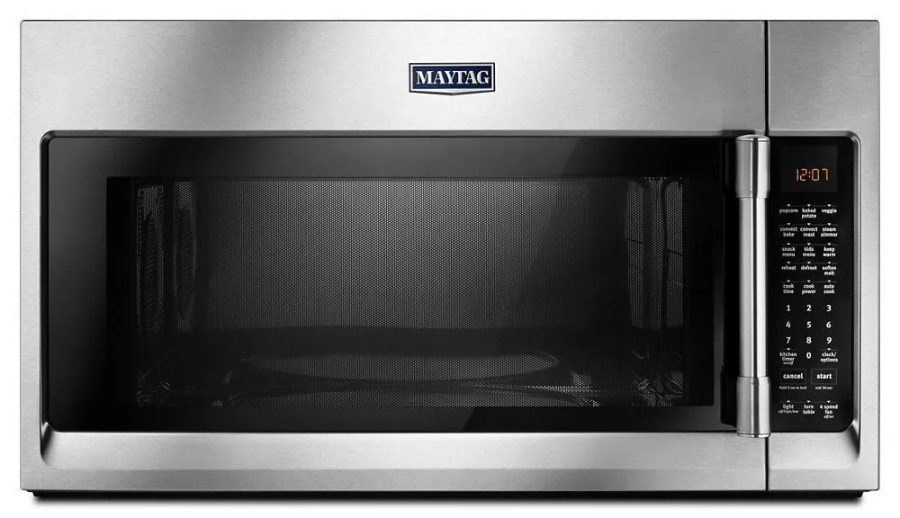 Maytag MMV6190FZ Over-The-Range Microwave With Convection Mode - 1.9 Cu. Ft. Over The Range Microwaves convection over-the-range microwave