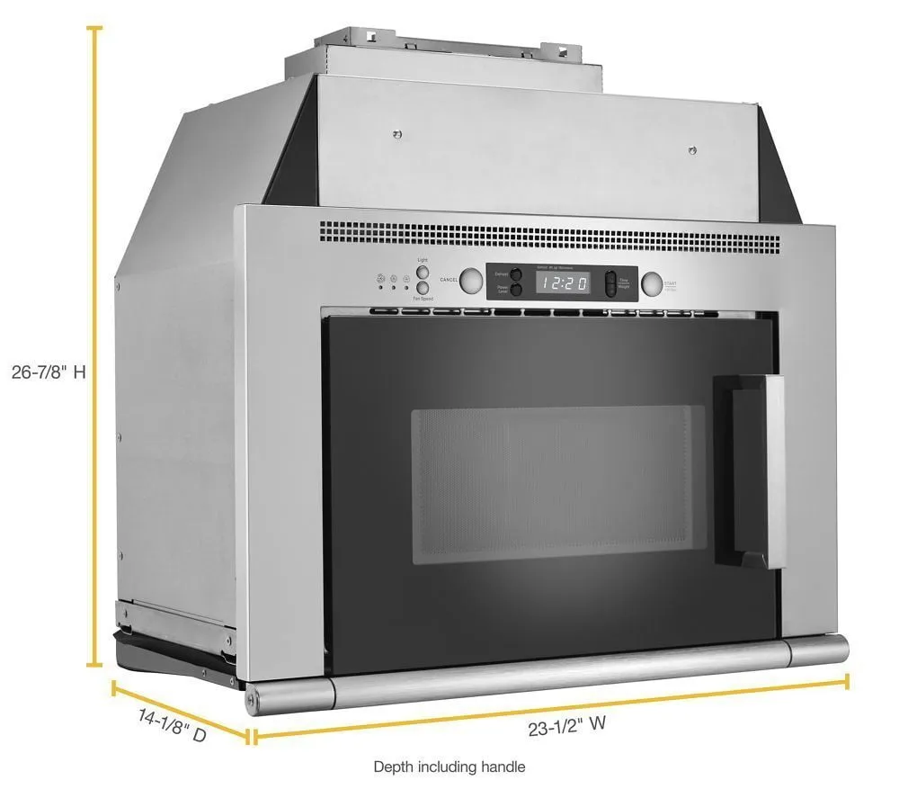 Maytag UMH50008HS 0.8 Cu. Ft. Space-Saving Microwave Hood Combination