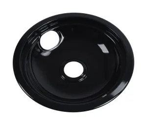 Maytag W10290350RW Round Electric Range Burner Drip Bowl - Black Range Accessories drip pans for electric ranges