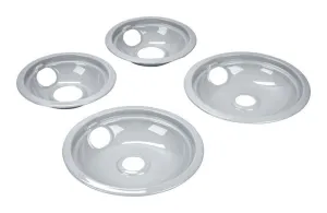 Maytag W10291024 Round Electric Range Burner Drip Bowls - Gray Range Accessories drip pans for electric ranges