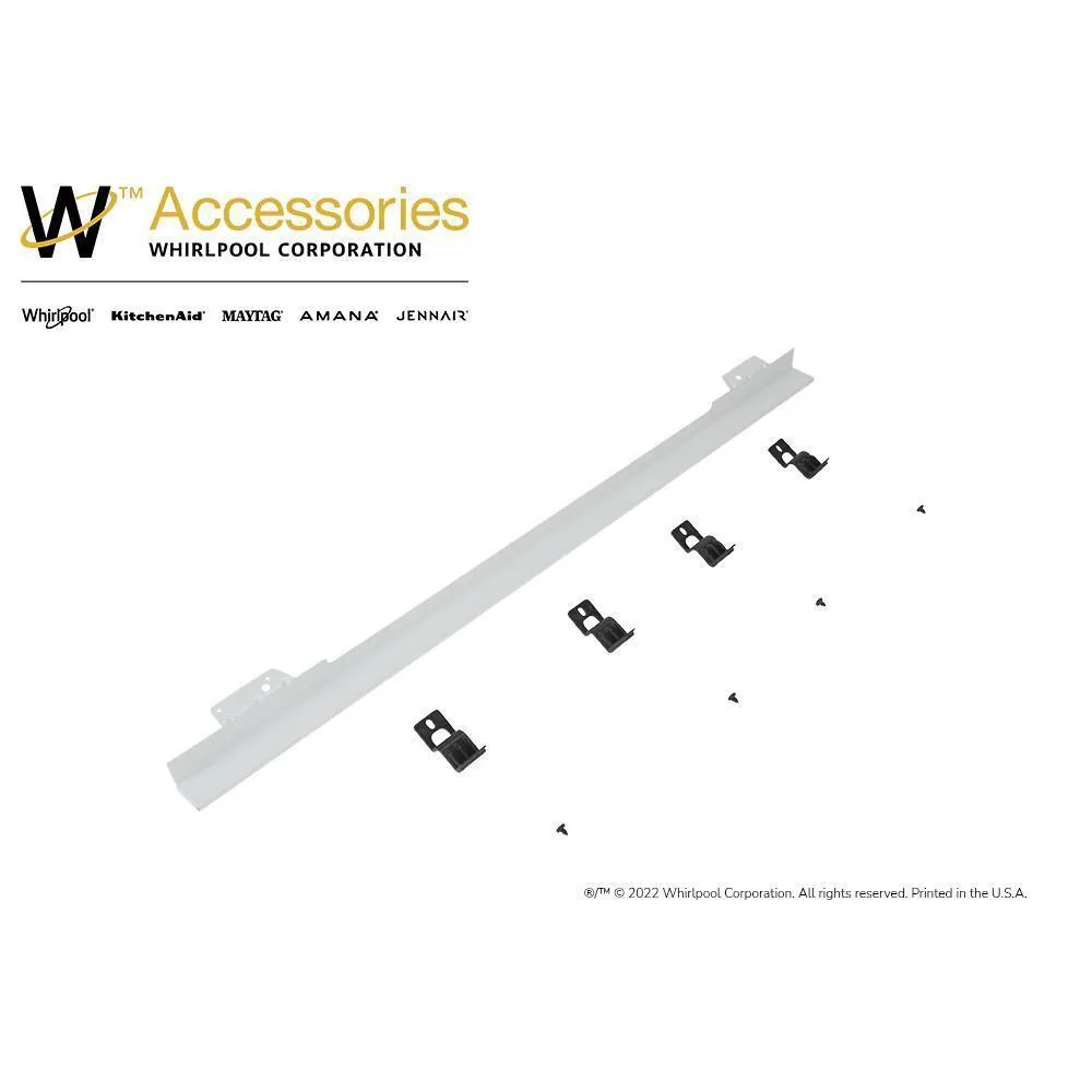 Maytag W11173683 30" Built-In Range Flush Installation Trim Kit, White
