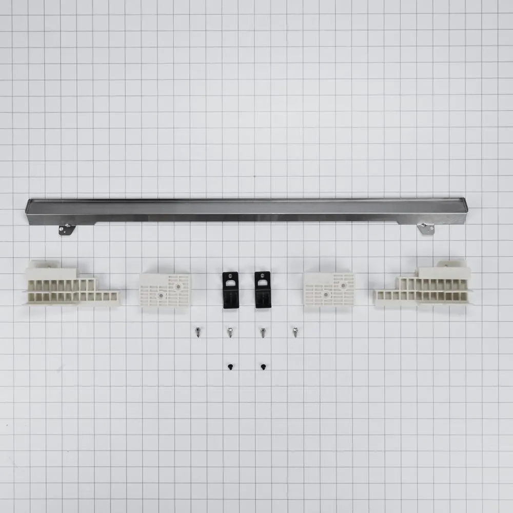 Maytag W11173695 27" Combination Wall Range Flush Installation Trim Kit, Stainless Steel