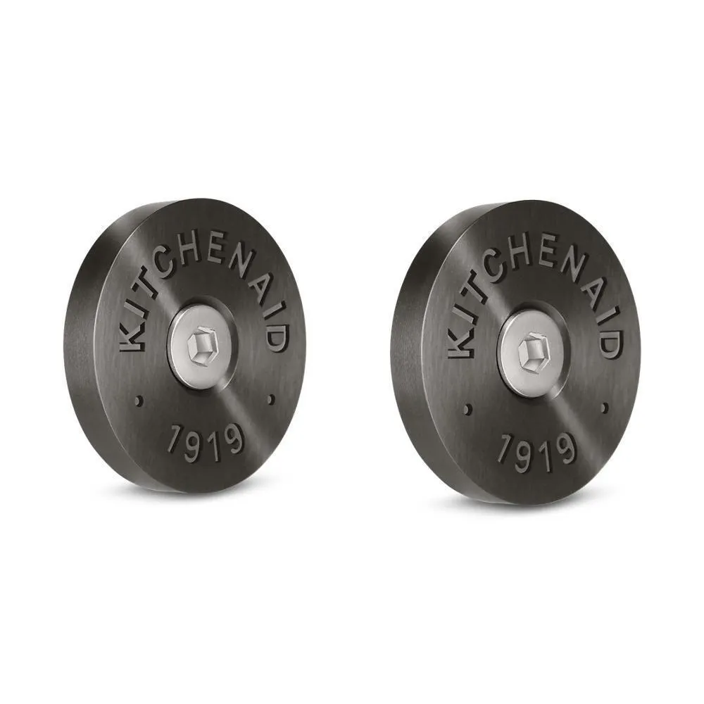 Maytag W11368841BO Kitchenaid Commercial-Style Range Handle Medallion Kit Range Accessories heavy duty range knobs