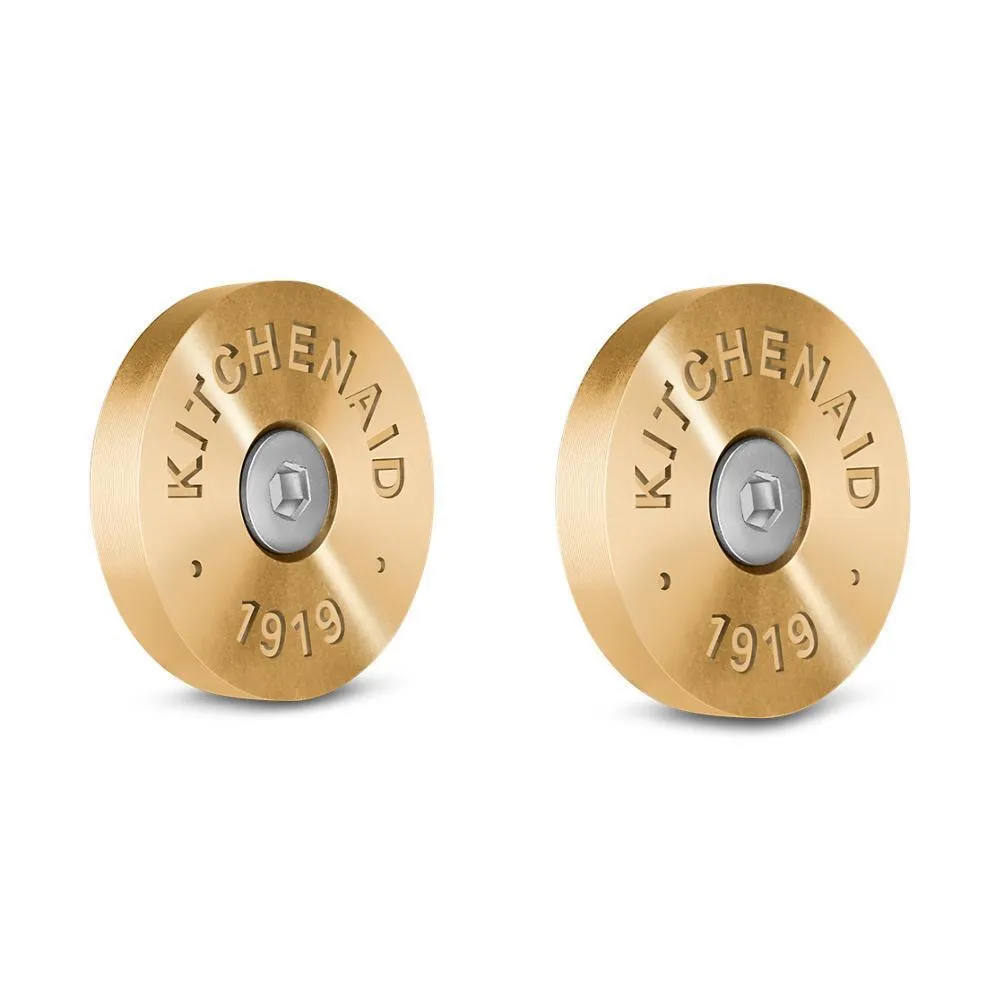 Maytag W11368841NE Kitchenaid Commercial-Style Range Handle Medallion Kit Range Accessories heavy duty range knobs