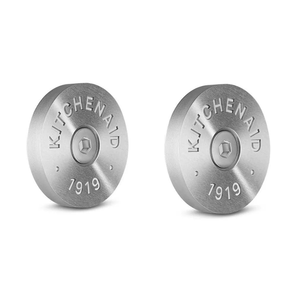 Maytag W11368841SI Kitchenaid Commercial-Style Range Handle Medallion Kit Range Accessories heavy duty range knobs