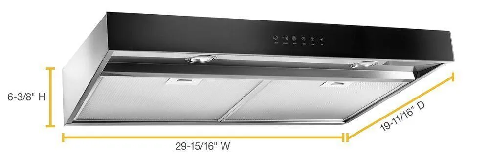 Maytag WVU57UC0FS 30" Range Hood With Boost Function