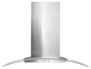 Maytag WVW51UC6FS 36" Concave Glass Wall Mount Range Hood Ducted Hoods under cabinet ducted hood