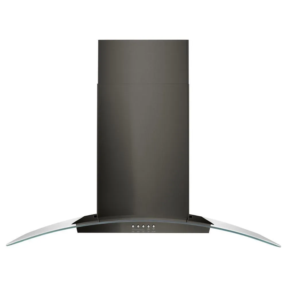 Maytag WVW51UC6HV 36" Concave Glass Wall Mount Range Hood Ventilation Range Hoods high suction kitchen exhaust hood