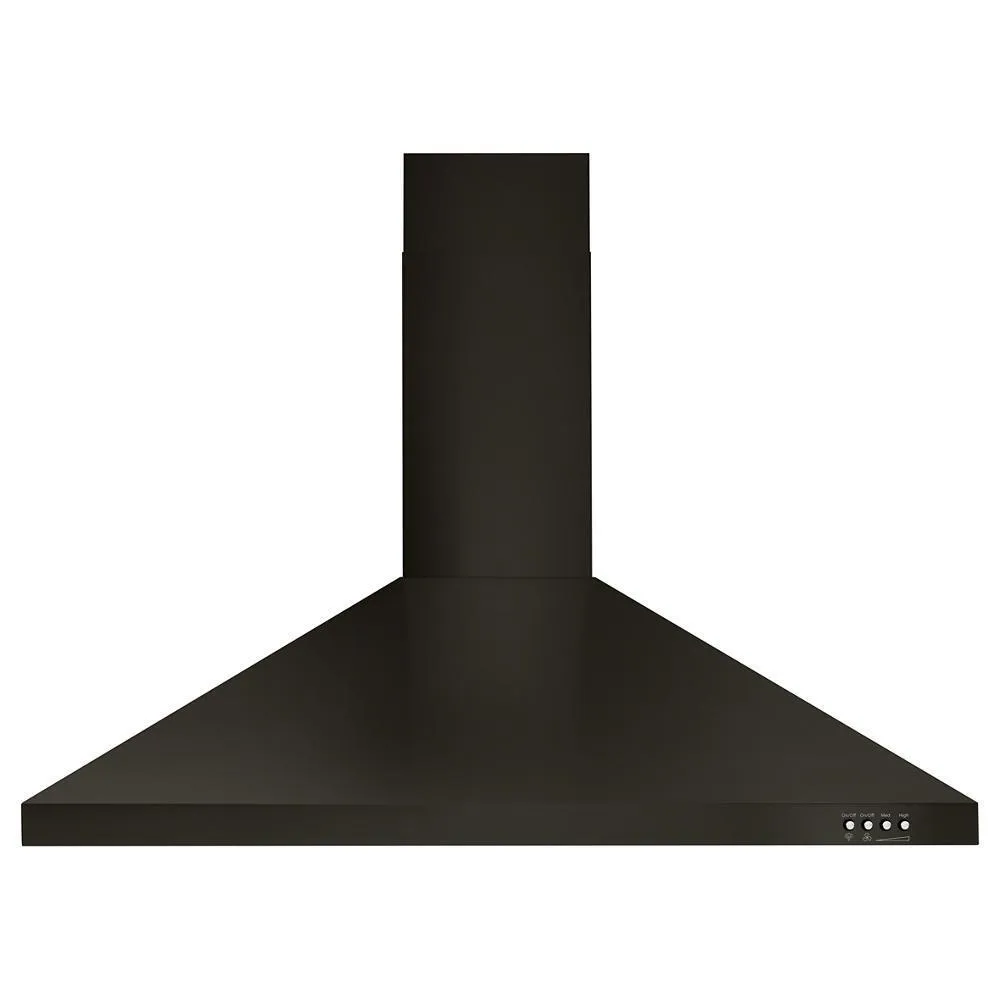 Maytag WVW53UC6HV 36" Contemporary Black Stainless Wall Mount Range Hood Ducted Hoods high cfm ducted range hood