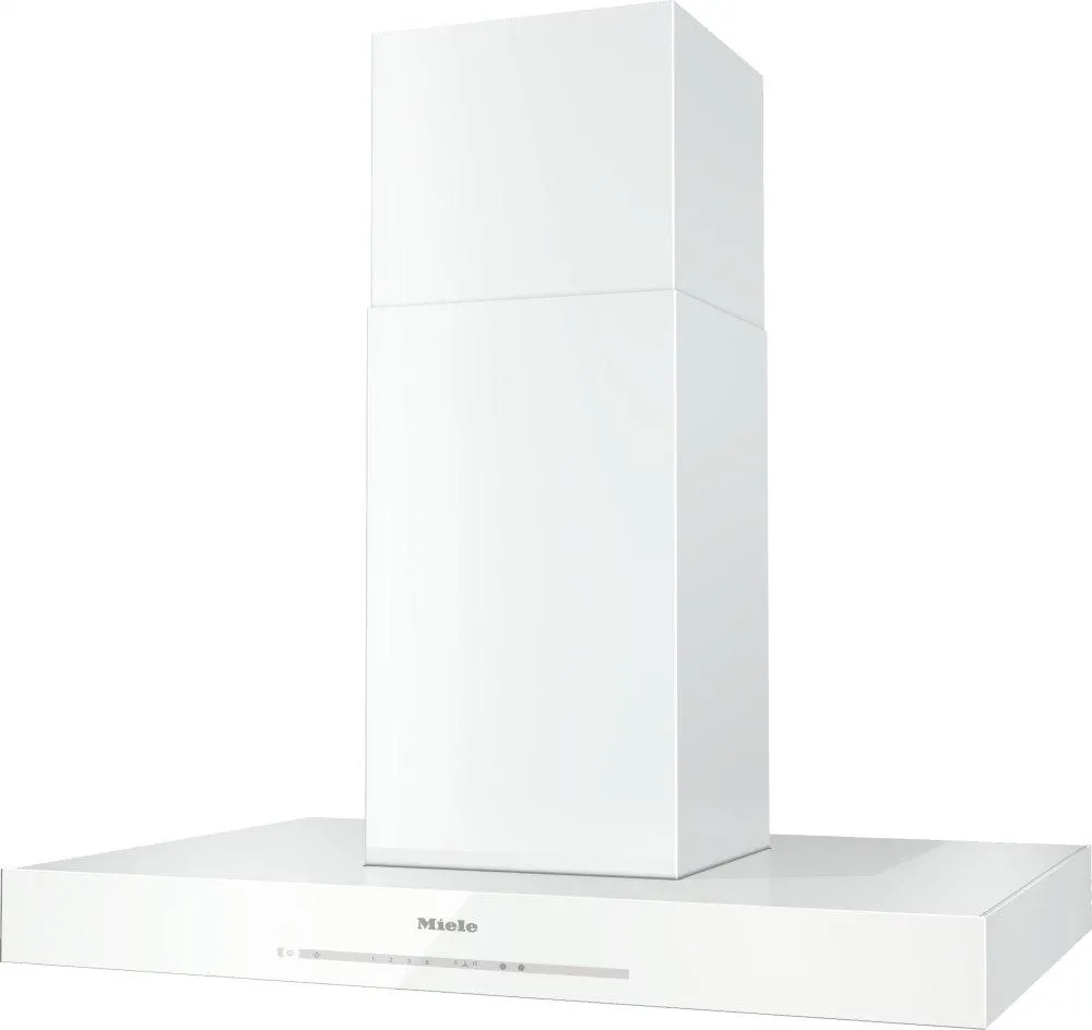 Miele DA6698DBW Da 6698 D Puristic Version 6000 - Island DCor Hood With Energy-Efficient Led Lighting And Touch Controls For Simple Operation. Ducted Hoods wall mount ducted hood sale