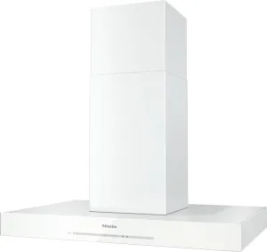 Miele DA6698DBW Da 6698 D Puristic Version 6000 - Island DCor Hood With Energy-Efficient Led Lighting And Touch Controls For Simple Operation. Ducted Hoods wall mount ducted hood sale