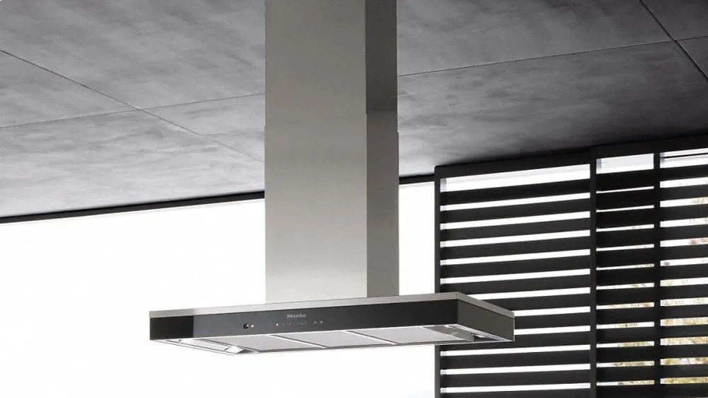Miele DA6698DSS Da 6698 D Purist. Ed.6000 Island DCor Hood With Energy-Efficient Led Lighting And Touch Controls For Simple Operation.
