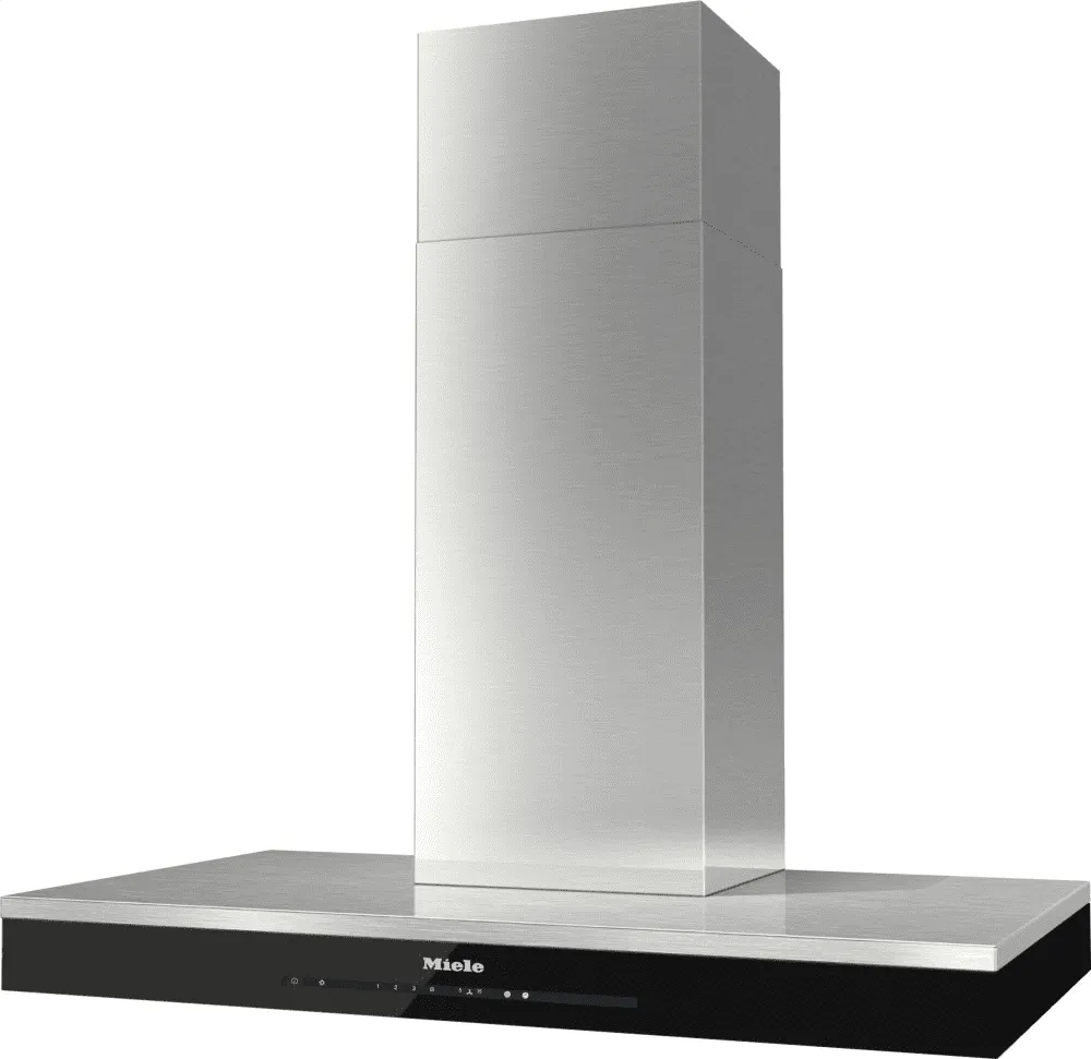 Miele DA6698W STAINLESS STEEL  Puristic Edition 6000 - Wall Ventilation Hood With Energy-Efficient Led Lighting And Touch Controls For Simple Operation. Ducted Hoods high cfm ducted range hood