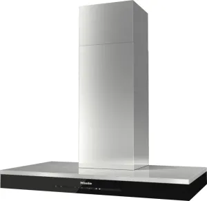 Miele DA6698W STAINLESS STEEL  Puristic Edition 6000 - Wall Ventilation Hood With Energy-Efficient Led Lighting And Touch Controls For Simple Operation. Ducted Hoods high cfm ducted range hood